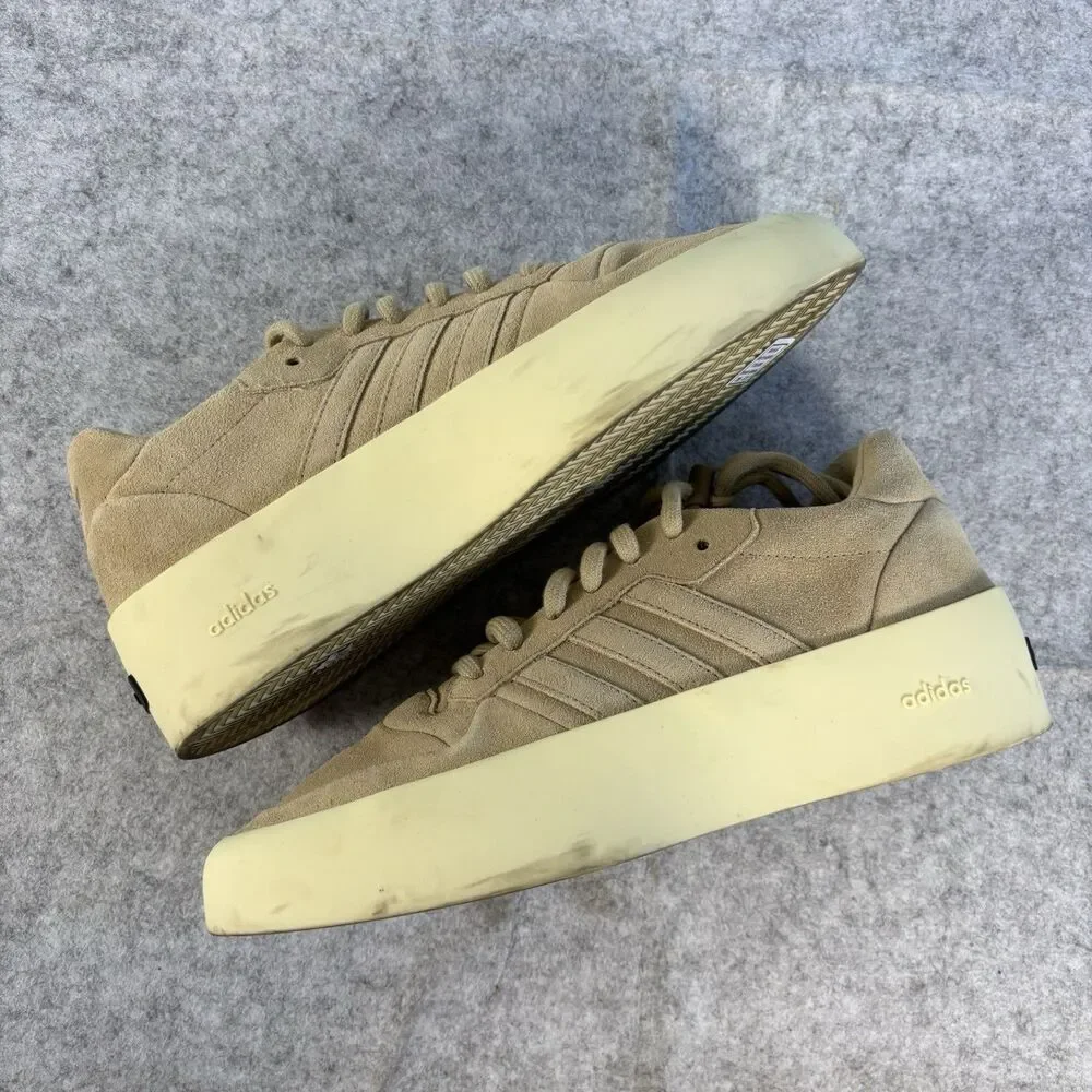 IE6213 - Mens 9.5 / Womens 10.5 - Adidas x Fear of God Athletics '86 Lo Clay EUC